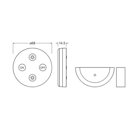 Osram - LED ściemnialny pasek FLEX ACOUSTIC 2,6m LED/29W/230V + pilot zdalnego sterowania