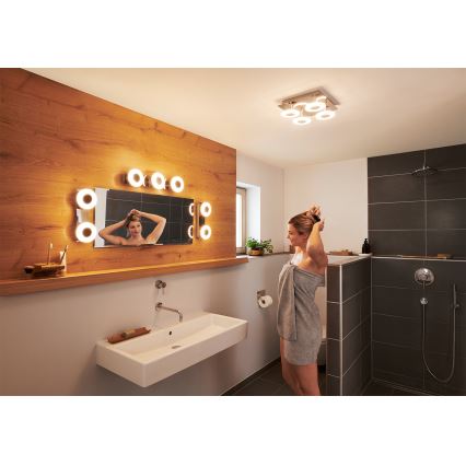 Osram - ściemnialny plafon łazienkowy SMART+ WAVE LED/24W/230V 3000-6500K IP44 Wi-Fi