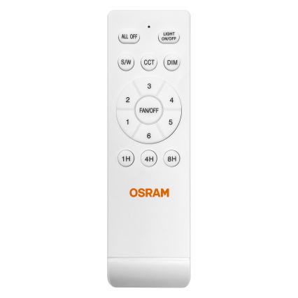 Osram - ściemnialny wentylator sufitowy LED FOHN LED/18W/230V 3000/4000/6500K + pilot zdalnego sterowania