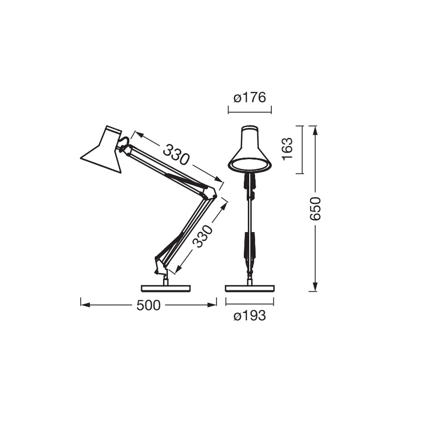 Osram - Ściemniana lampa biurkowa OFFICE LINE LED/9W/230V 3000K czarna