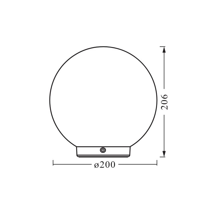 Osram - LED RGBW Ściemniana lampa stołowa SMART+ MAGIC LED/3,5W/5V 2200-6500K Wi-Fi