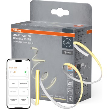 Osram - SMART+ COB taśma LED 3 m ściemnialna, 14 W, 230 V, 2700–6500 K, Wi‑Fi