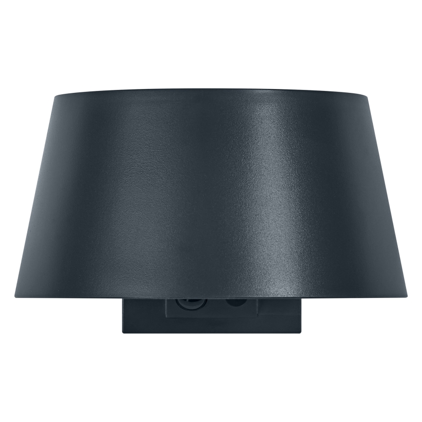 Osram - Solarny kinkiet LED z czujnikiem ENDURA STYLE LED/10,1W/4,2V 2000 mAh IP54 antracyt