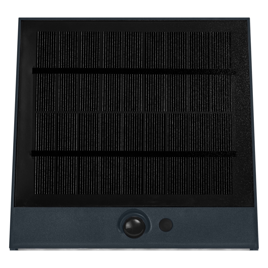 Osram - Kinkiet solarny LED z czujnikiem ENDURA STYLE LED/10,2W/4,2V 2000 mAh IP54 antracyt