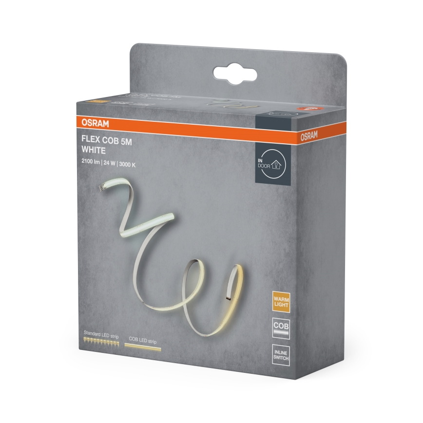 Osram - Taśma LED FLEX COB 5m LED/24W/230V