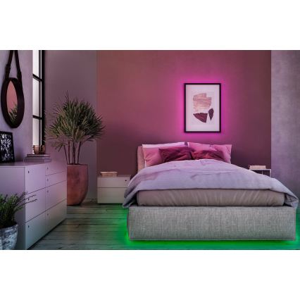 Osram - LED RGB ściemnialny pasek FLEX BATTERY 5m LED/5W/4xAA + pilot zdalnego sterowania