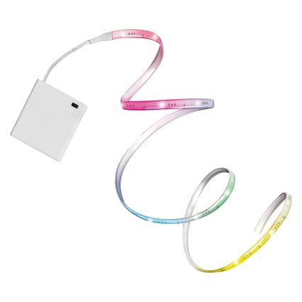 Osram - LED RGB ściemnialny pasek FLEX BATTERY 5m LED/5W/4xAA + pilot zdalnego sterowania