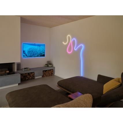 Osram - SMART+ MAGIC Taśma LED RGBW ściemnialna, zewnętrzna, 5 m, 21 W, 230 V, IP44, Wi‑Fi + pilot zdalnego sterowania