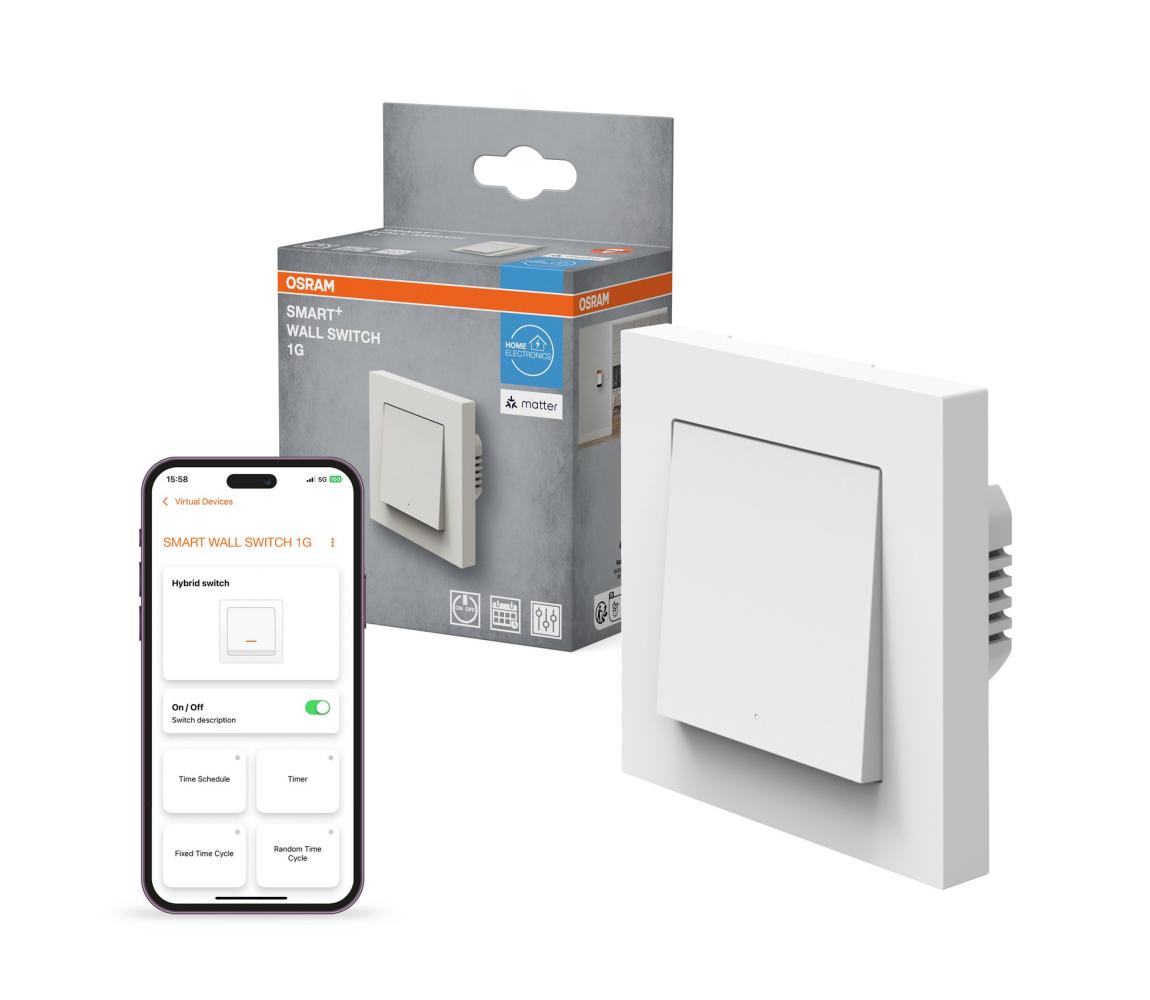 Osram - Włącznik 1-przyciskowy SMART+ MATTER 230V Wi-Fi