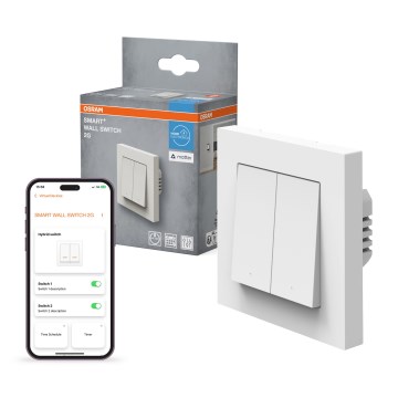 Osram - Włącznik 2-przyciskowy SMART+ MATTER 230V Wi-Fi