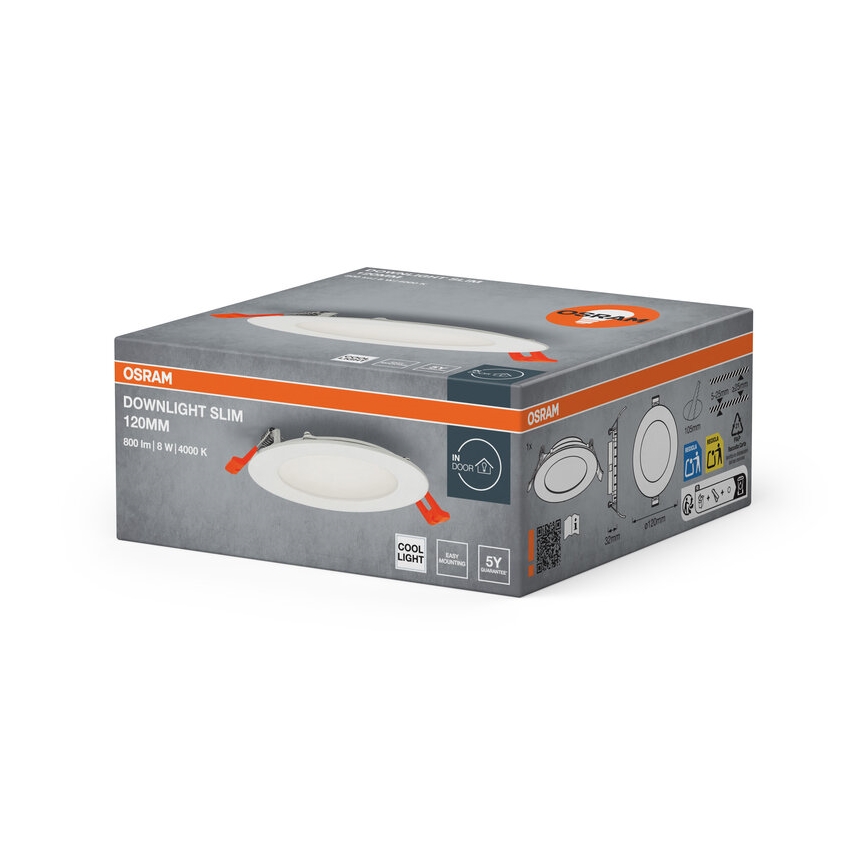 Osram - Wpuszczana oprawa sufitowa SLIM LED/8W/230V 4000K