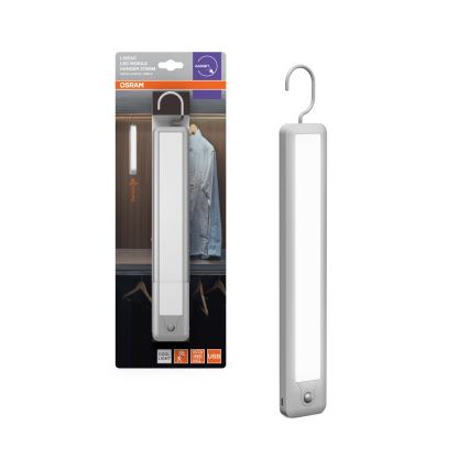Osram - Zawieszana lampka orientacyjna z czujnikiem ruchu MOBILE LED/2,35W/5V 1000 mAh biała