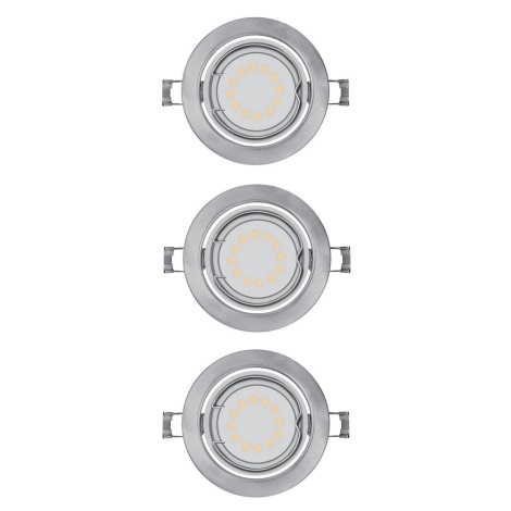 Osram - ZESTAW 3x LED Oprawa wpuszczana 3xGU10/3W/230V