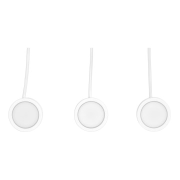 Osram - Zestaw 3x opraw podszafkowych LED UNDERCABINET 3W 230V 3000K biały