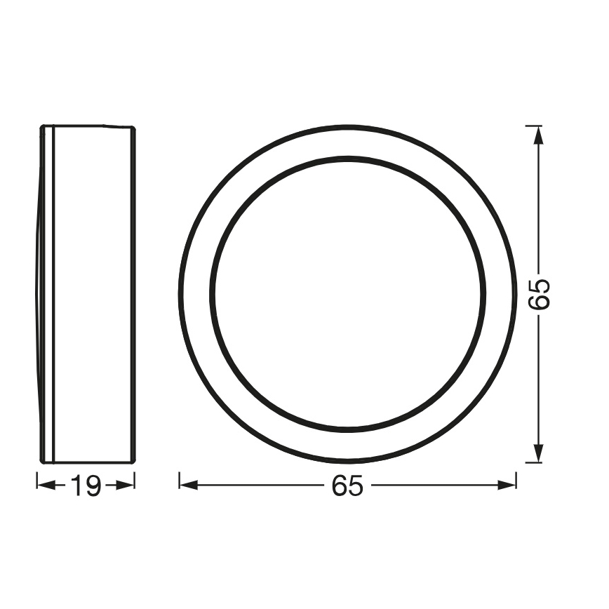 Osram - Zestaw 3x opraw podszafkowych LED UNDERCABINET 3W 230V 3000K biały