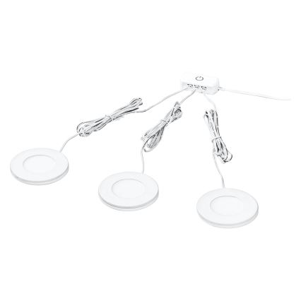 Osram - ZESTAW 3x opraw podszafkowych LED UNDERCABINET 8,5W/230V 3000K białe