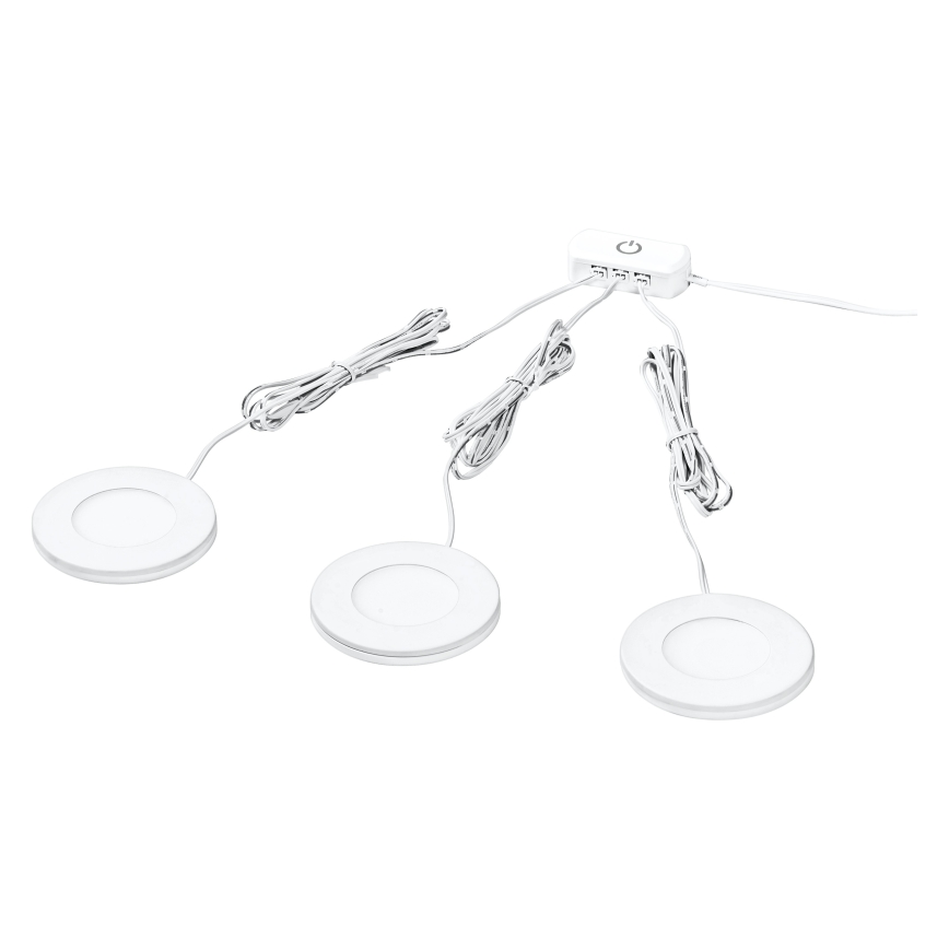 Osram - ZESTAW 3x opraw podszafkowych LED UNDERCABINET 8,5W/230V 3000K białe