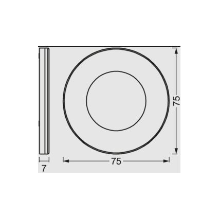 Osram - ZESTAW 3x opraw podszafkowych LED UNDERCABINET 8,5W/230V 3000K białe