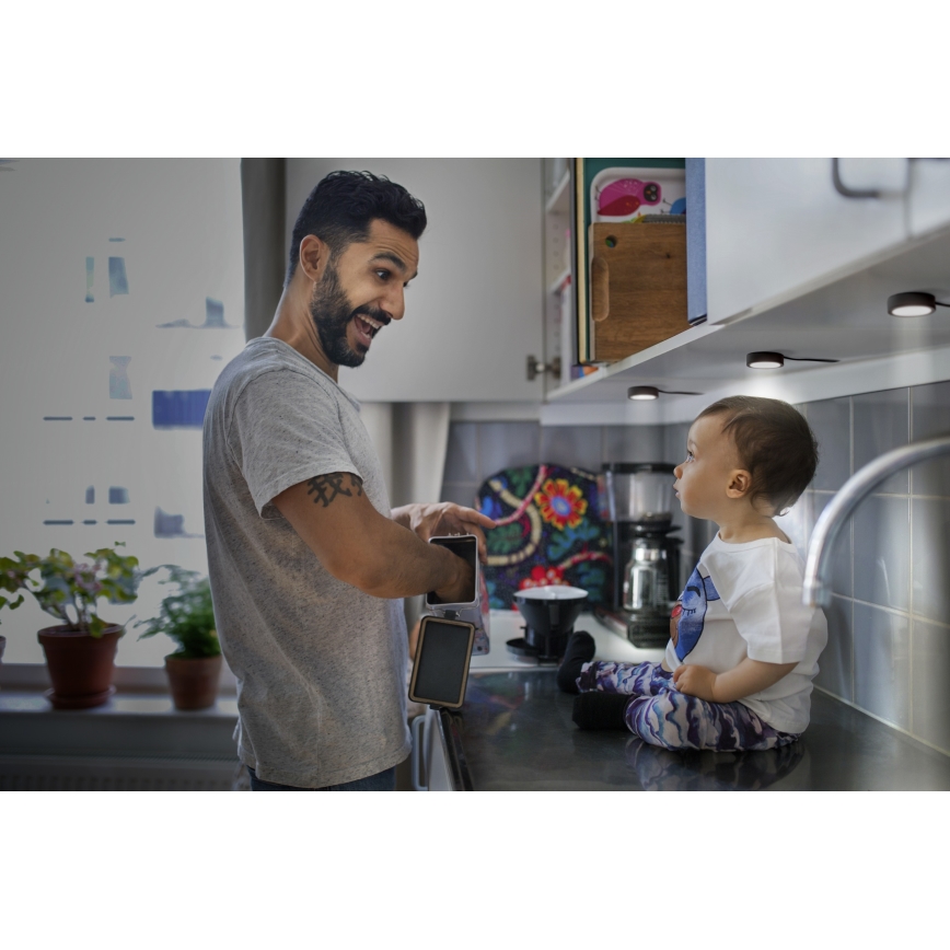 Osram - ZESTAW 3x opraw podszafkowych UNDERCABINET LED/3W/230V 3000K czarne