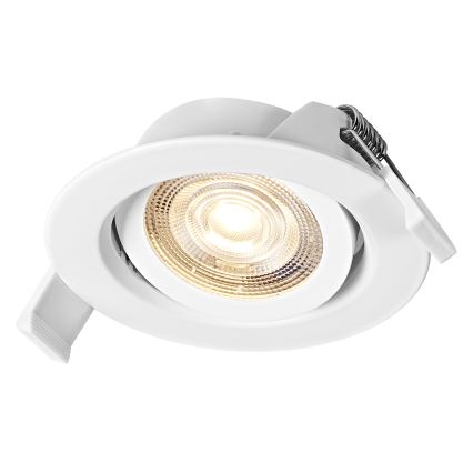 Osram - Zestaw 3x ściemnialnych opraw wpuszczanych SPOT LED/4,9W/230V 2700K śr. 8,7 cm białe