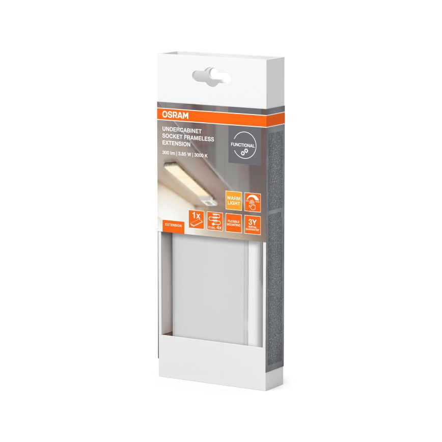 Osram - Zestaw rozszerzający do oprawy podszafkowej LED UNDERCABINET LED/3,85W/36V 3000K 8,1x17,9 cm biały