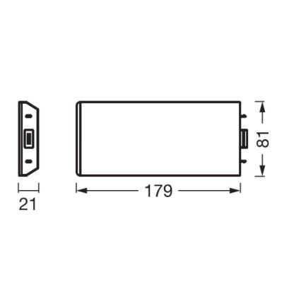 Osram - Zestaw rozszerzający do oprawy podszafkowej LED UNDERCABINET LED/3,85W/36V 3000K 8,1x17,9 cm biały