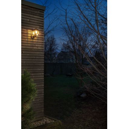 Osram - Zewnętrzna lampa ścienna TRADITION UP 1xE27/60W/230V IP44 patyna/złota