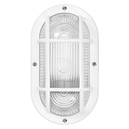 Osram - Zewnętrzna oprawa ścienna BULKHEAD 1xE27/10W/230V IP54 biała