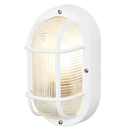 Osram - Zewnętrzna oprawa ścienna BULKHEAD 1xE27/10W/230V IP54 biała
