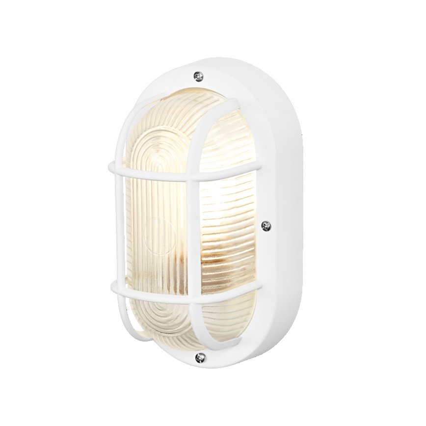 Osram - Zewnętrzna oprawa ścienna BULKHEAD 1xE27/10W/230V IP54 biała