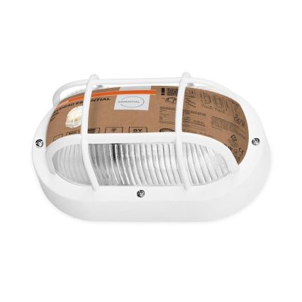 Osram - Zewnętrzna oprawa ścienna BULKHEAD 1xE27/10W/230V IP54 biała