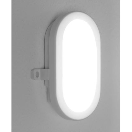 Osram - zewnętrzna oprawa ścienna LED BULKHEAD LED/6W/230V IP54, biała