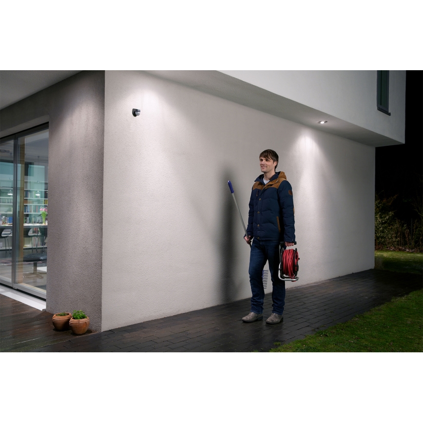 Osram - Zewnętrzny podczerwony czujnik ruchu 230V IP44 czarny