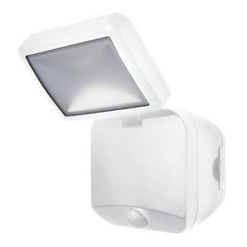 Osram - Zewnętrzny reflektor ścienny LED z czujnikiem BATTERY LED/4W/4xD IP54