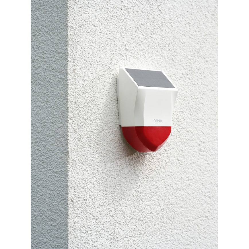 Osram - Zewnętrzny solarny alarm SMART+ 5V IP65 Wi-Fi