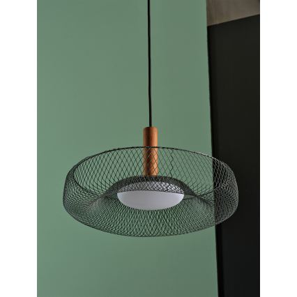 Osram - Żyrandol LED na lince DECOR MESH LED/18,5W/230V Ø 40 cm czarny/kauczukowiec