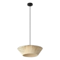 Osram - Żyrandol na lince DECOR STRIPES 1xE27/10W/230V śr. 40,5 cm beżowy