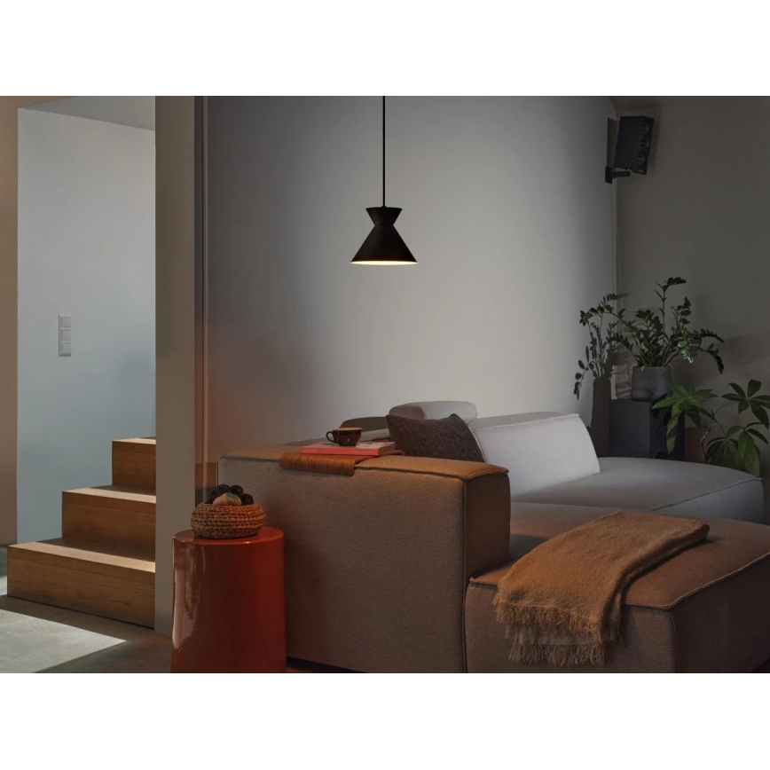 Osram - Żyrandol na lince DECOR WAIST 1xE27/40W/230V czarny
