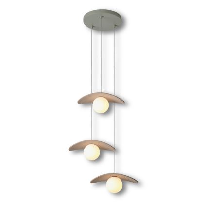 Osram - Żyrandol na linkach DECOR PEARL 3xG9/5W/230V beżowy