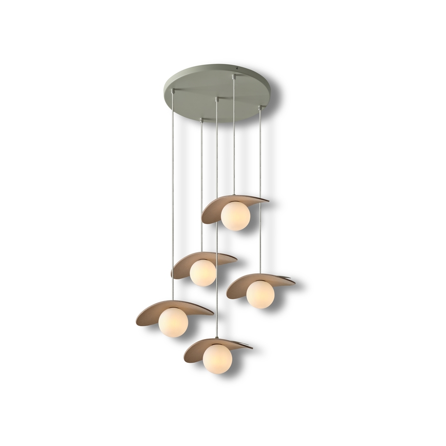 Osram - Żyrandol na przewodzie DECOR PEARL 5xG9/5W/230V beżowy