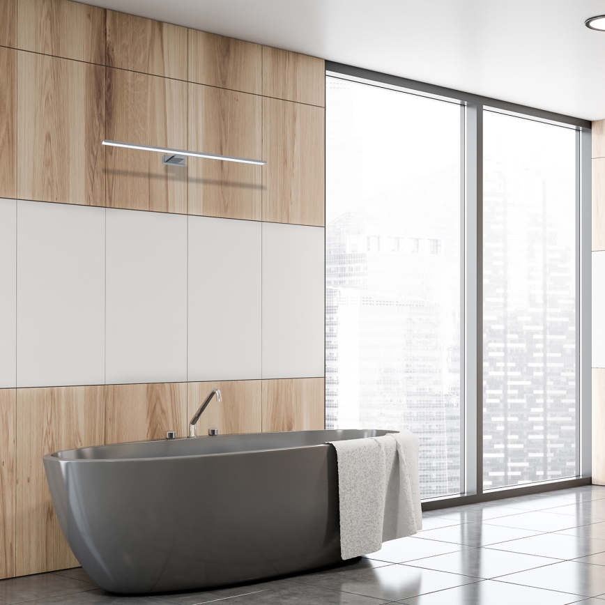 Oświetlenie do lustra łazienkowego SHINE LED/15W/230V 80 cm IP44, błyszczący chrom