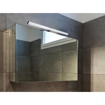 Oświetlenie łazienkowe do lustra LED/12W/230V 59,5 cm IP44 czarne
