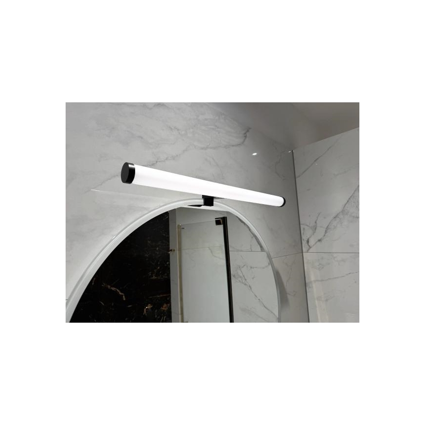 Oświetlenie łazienkowe do lustra LED/12W/230V 59,5 cm IP44 czarne