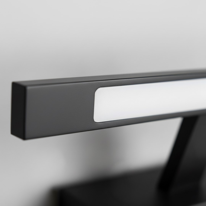 Oświetlenie łazienkowe do lustra KLIMT LED/8W/230V 3000/4000/6000K 40 cm IP44 czarne