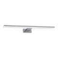 Oświetlenie łazienkowe do lustra SHINE LED/13,8W/230V 60 cm IP44 chrom błyszczący
