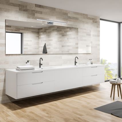 Oświetlenie łazienkowe do lustra SHINE LED/13,8W/230V 60 cm IP44 chrom błyszczący