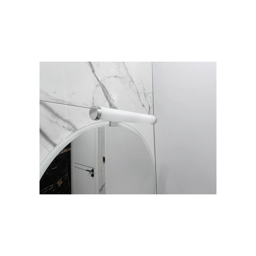 Oświetlenie łazienkowe LED do lustra 8W/230V 30 cm IP44 chrom błyszczący