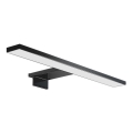 Oświetlenie łazienkowe LED do lustra LED/8W/230V 4000K 50 cm IP44 czarne