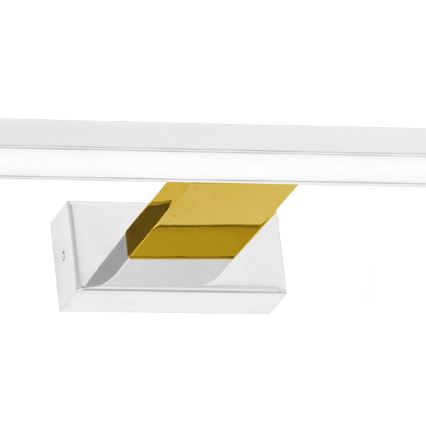 Oświetlenie łazienkowe LED do lustra SHINE LED/13,8W/230V IP44 białe/złote