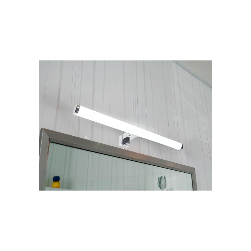 Oświetlenie LED do lustra łazienkowego LED/10W/230V 45 cm IP44 chrom połysk